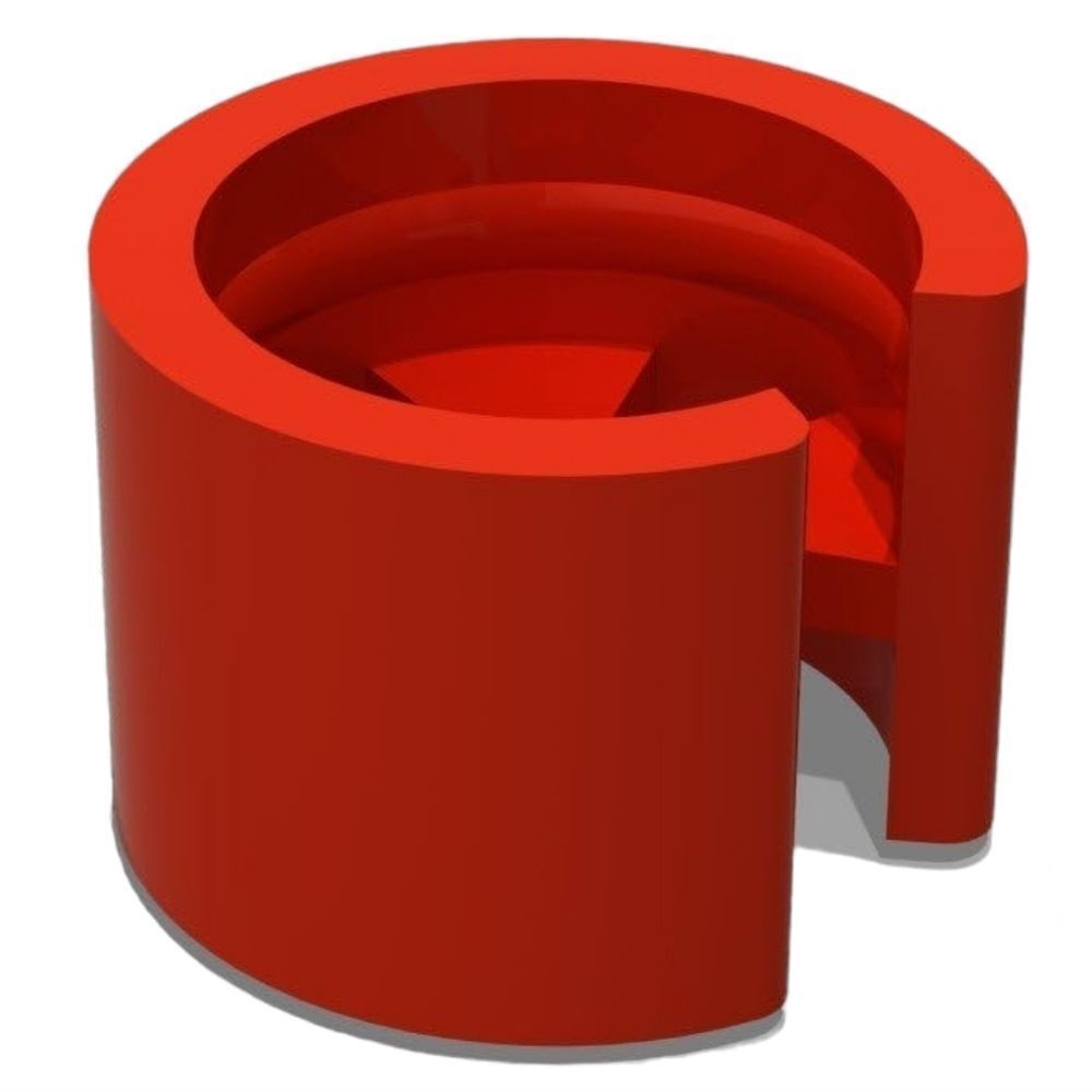 🔹️NIB Red Plastic Clothing Clip On Hanger Size Tags